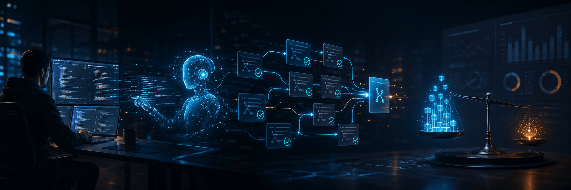 KI-Coding-Agenten in Unternehmen: Mehr Pull Requests, aber nicht automatisch mehr Wert – Titelbild